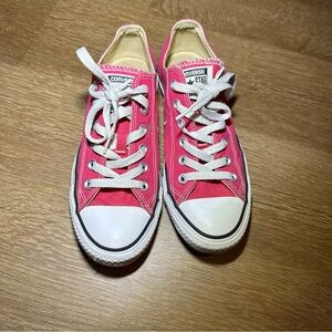 Converse Pink Low Top Sneakers